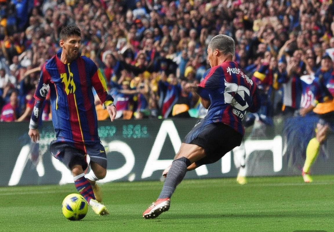 2020梅西C罗巴塞罗那对尤文图斯友谊赛经典回顾(图2)